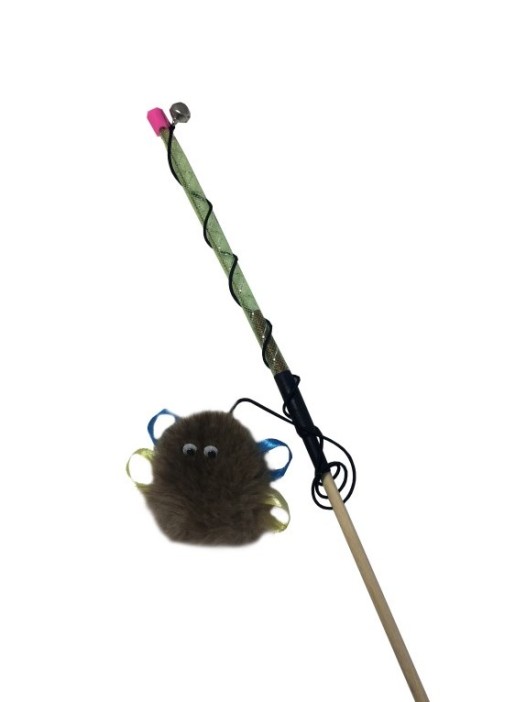 Махалка для кошек на пружине &quot;Норковый зверек&quot;, 50 см 