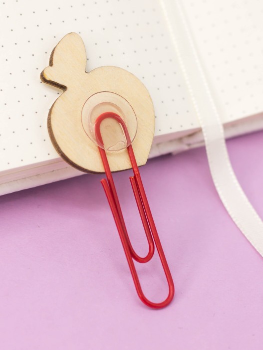 Закладка - скрепка &quot;Peach&quot; 