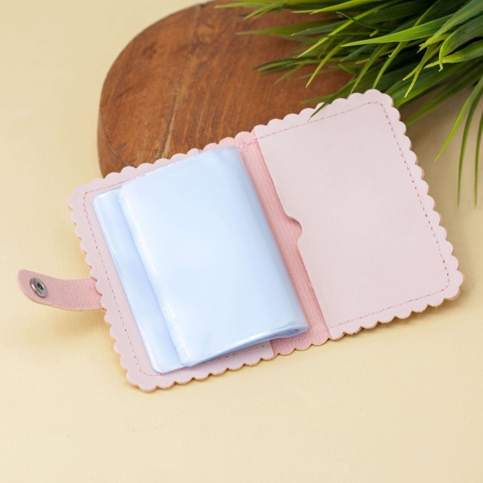 Визитница "Head hare", pink 