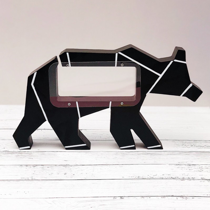 Копилка &quot;Медведь&quot;, black 