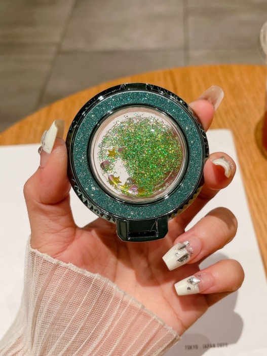 Попсокет &quot;Shimmer sequins&quot;, green 