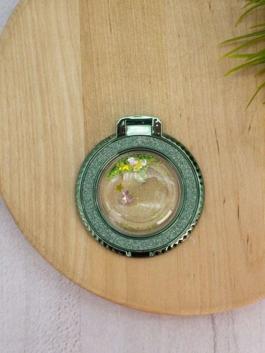 Попсокет &quot;Shimmer sequins&quot;, green 