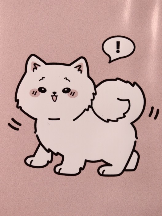 Обложка для паспорта Аниме «White cat», плотность 560 мкм 