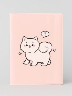 Обложка для паспорта Аниме «White cat», плотность 560 мкм