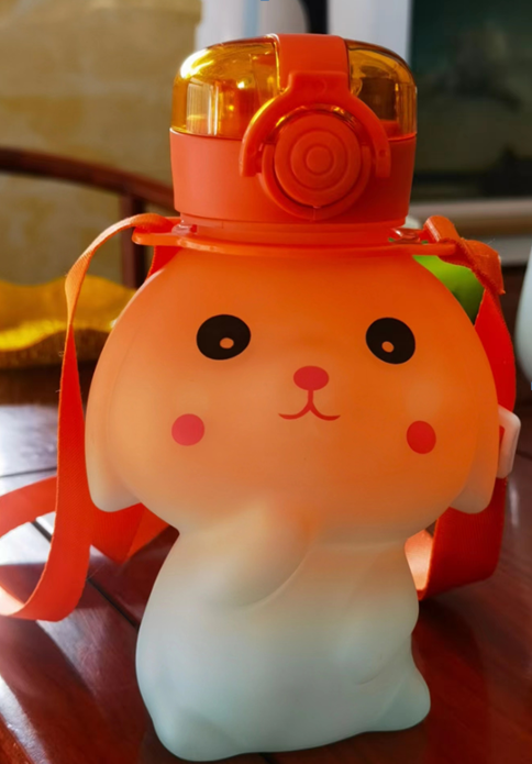 Бутылка «Lovely hare», orange (550 мл) 