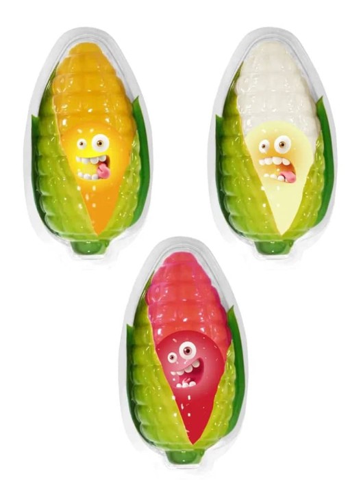 Мармелад «Дикий кукуруз» с жидкой начинкой, 50 шт 