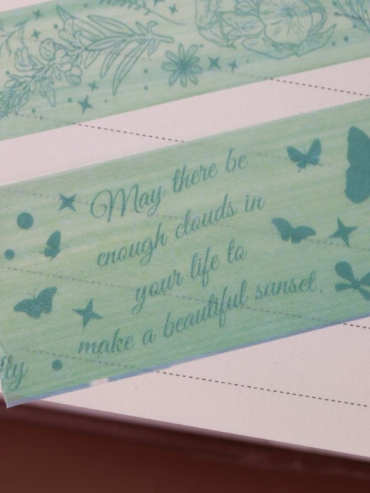 Набор декоративного скотча 10 шт. &quot;Night magic&quot;, green 