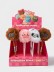 Ручка шариковая с помпоном "Пушистые друзья" микс, шоубокс iLikeGift 16 шт.