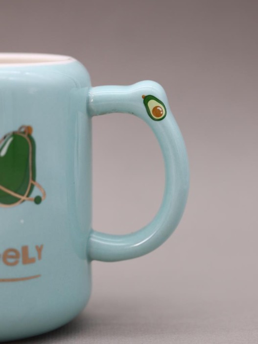 Кружка «Lovely avocado», blue (400 ml) 