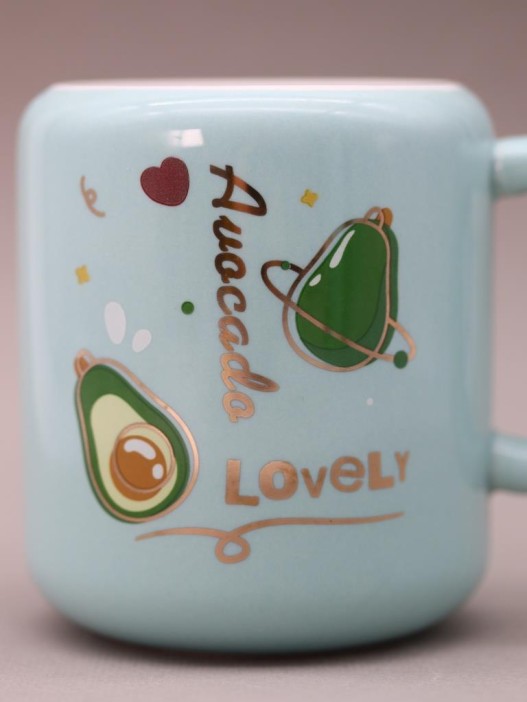 Кружка «Lovely avocado», blue (400 ml) 