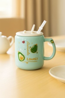 Кружка «Lovely avocado», blue (400 ml)