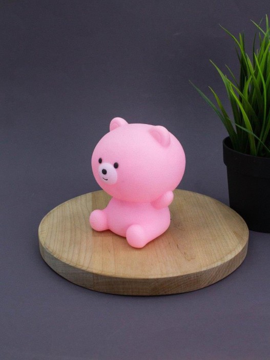 Ночник iLikeGift &quot;Lucky bear&quot;, pink (8*10.5 см) 