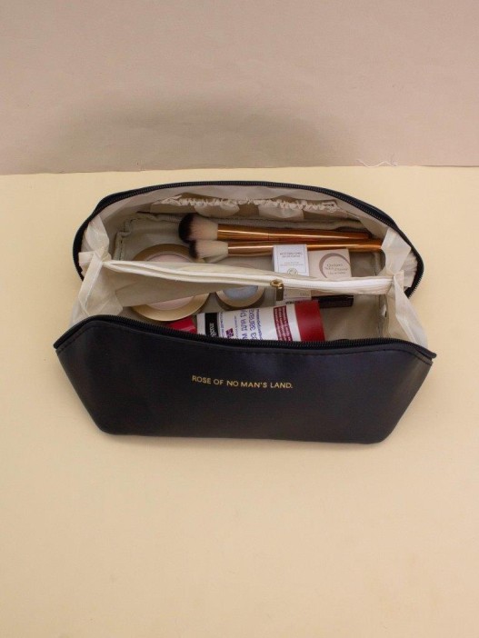 Сумка - органайзер из экокожи &quot;Rose of no man&#039;s land&quot; black, 22*11*11 см 