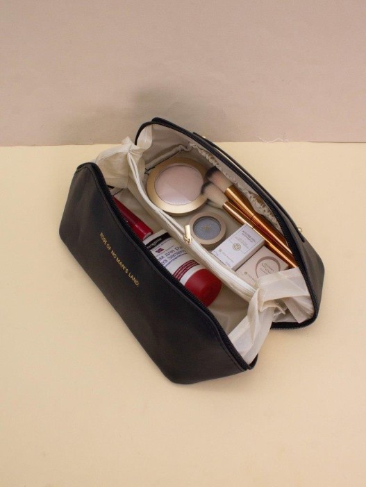 Сумка - органайзер из экокожи &quot;Rose of no man&#039;s land&quot; black, 22*11*11 см 