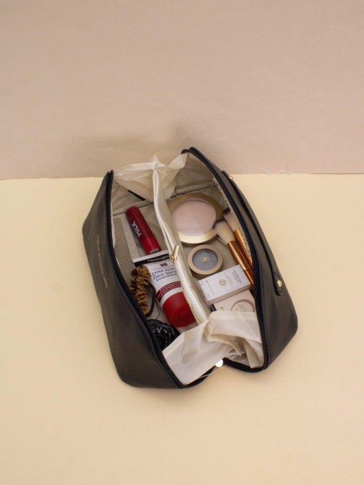 Сумка - органайзер из экокожи &quot;Rose of no man&#039;s land&quot; black, 22*11*11 см 