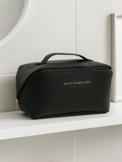 Сумка - органайзер из экокожи "Rose of no man's land" black, 22*11*11 см