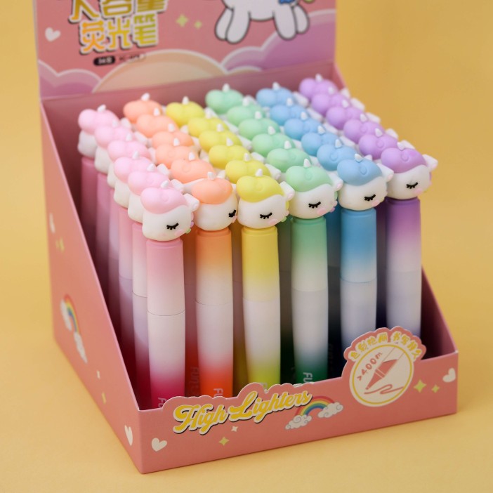 Маркер текстовыделитель &quot;Unicorn&quot;, mix 