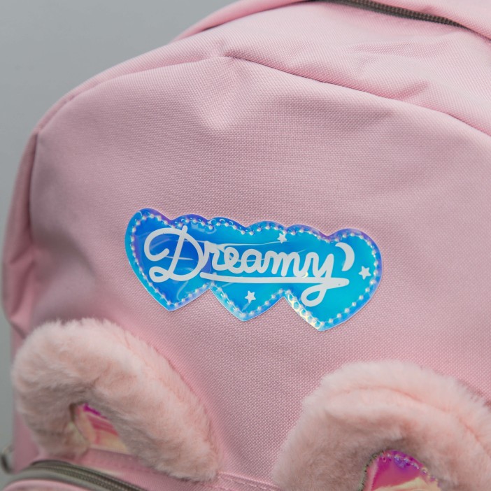 Рюкзак &quot;Plush ears&quot;, big pink 