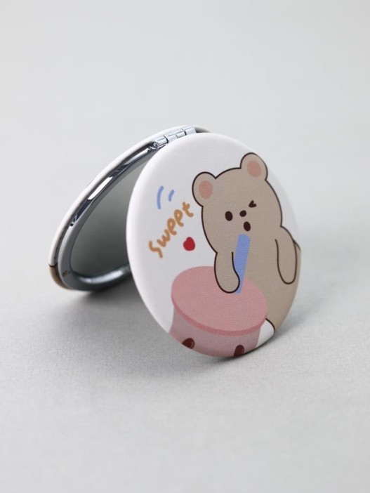 Зеркало &quot;Sweet cocktail round&quot;, yellow 