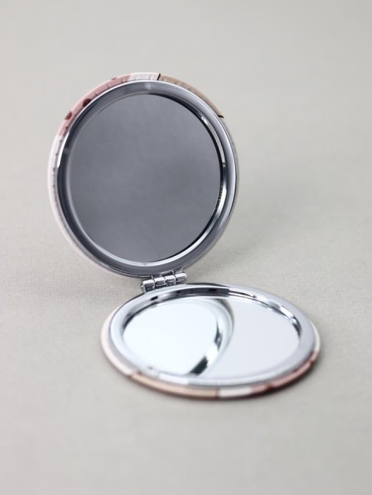 Зеркало &quot;Sweet cocktail round&quot;, yellow 