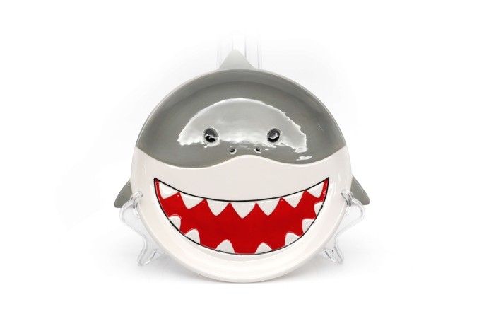 Тарелка керамическая «Shark plate», 21х22 см 