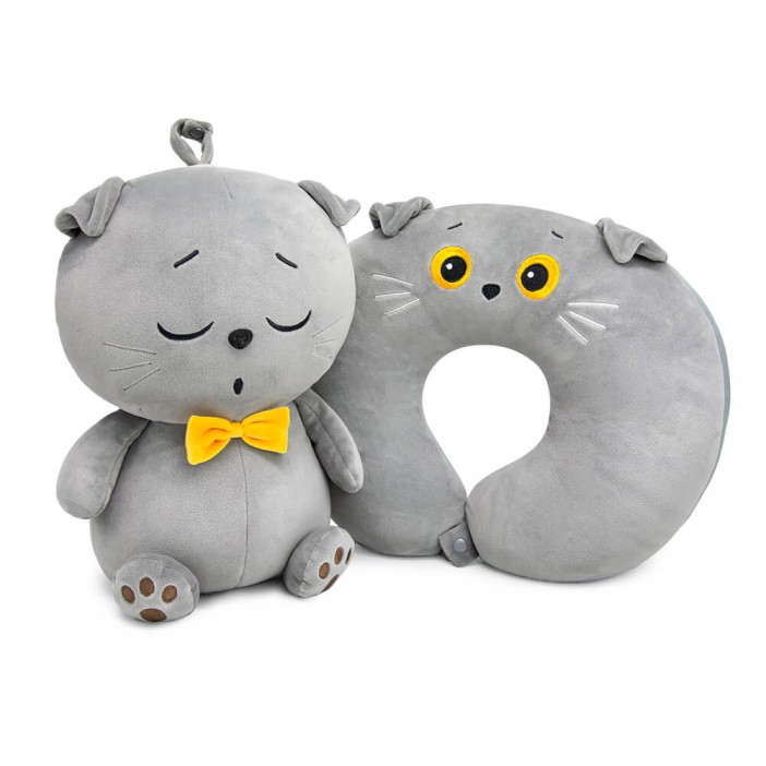 Мягкая игрушка "Кот Басик Мультиформ" (30 см) 