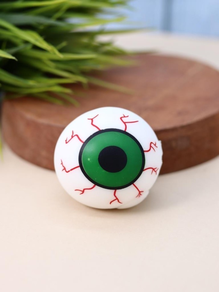 Мялка - антистресс «Squeeze eye», green