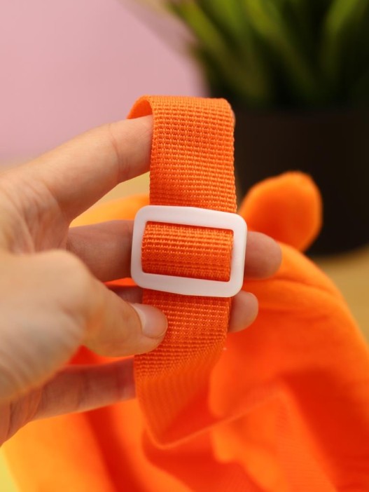 Сумочка плюшевая &quot;Tiger&quot;, orange (15*13 см) 