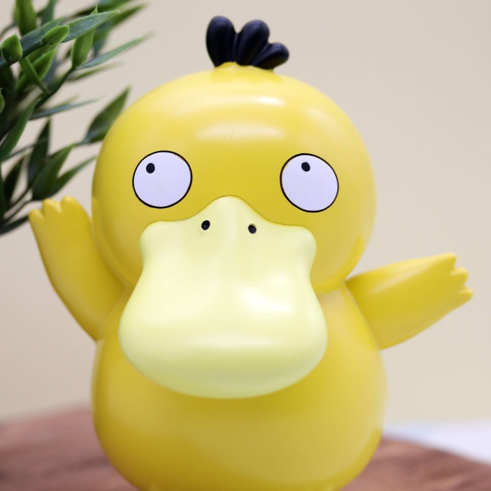 Копилка "Dancing duck", yellow (17 см), пластик 