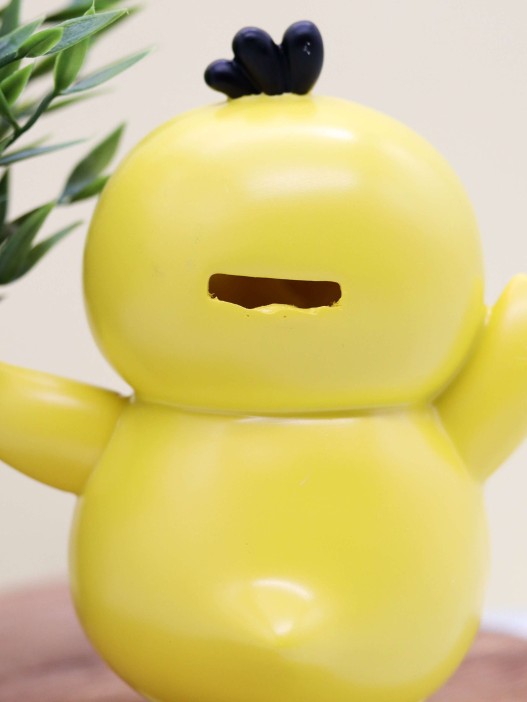 Копилка "Dancing duck", yellow (17 см), пластик 