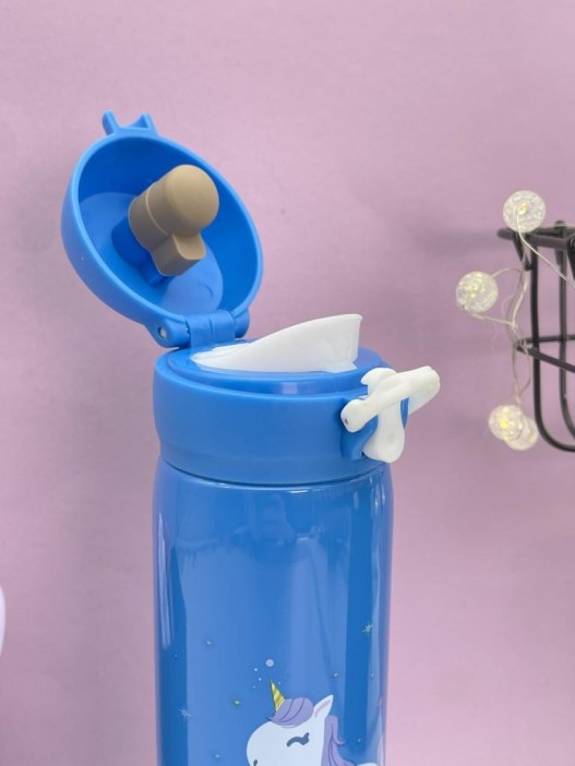 Термос «Lovely unicorn», blue mix (500 ml) 