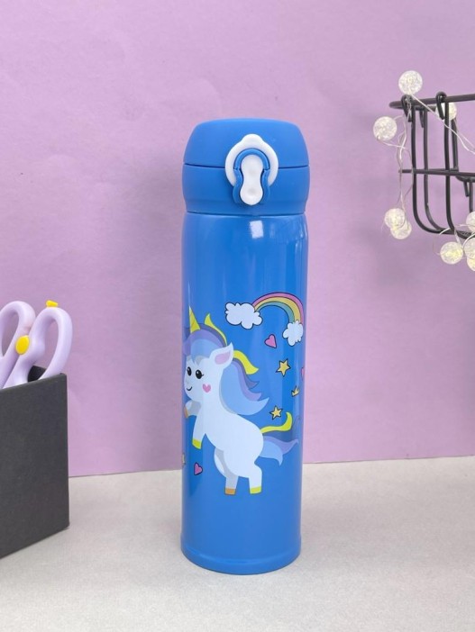 Термос «Lovely unicorn», blue mix (500 ml) 
