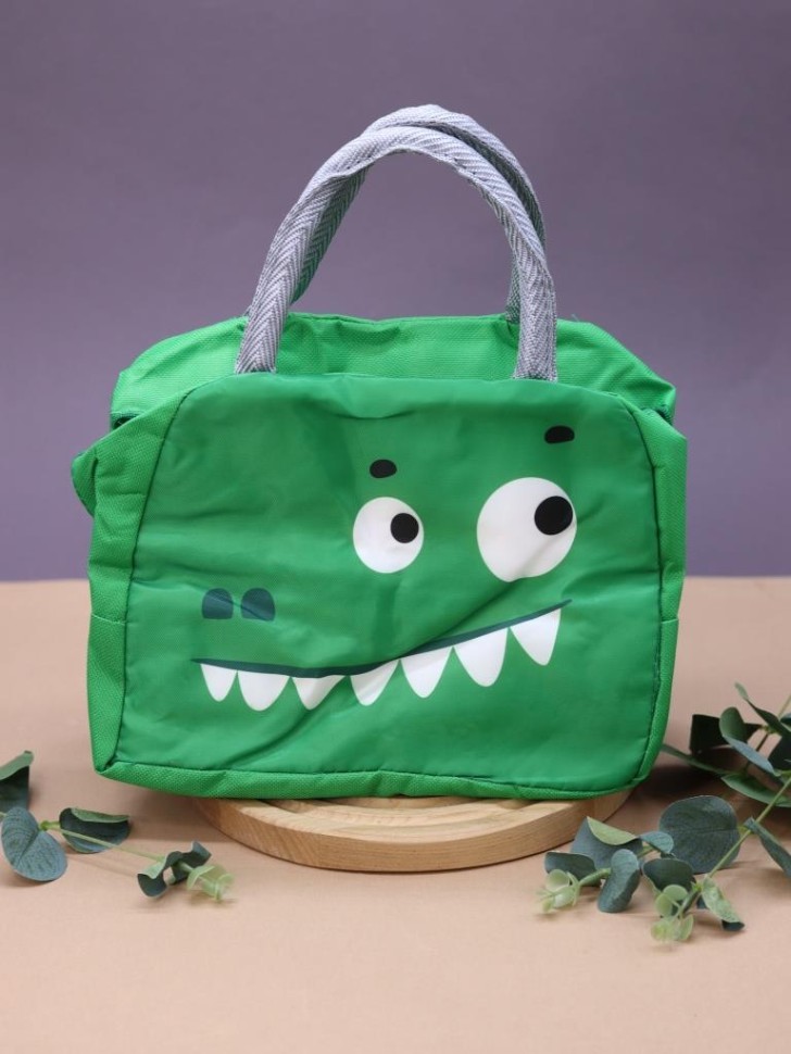 Термосумка "Cute animal", green (19*22*14 см)