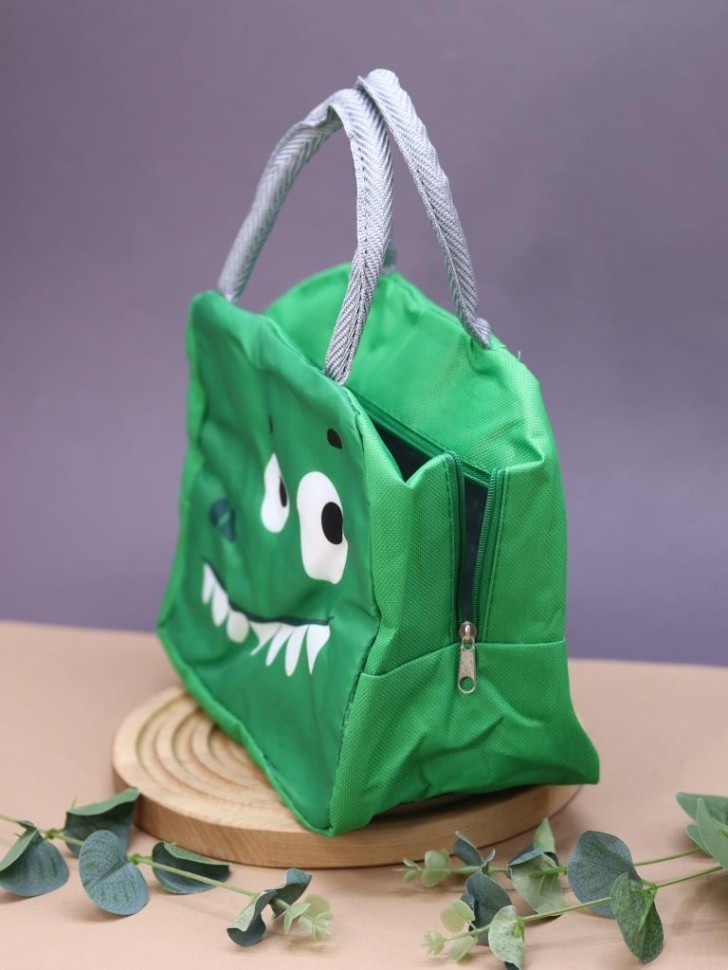 Термосумка "Cute animal", green (19*22*14 см)