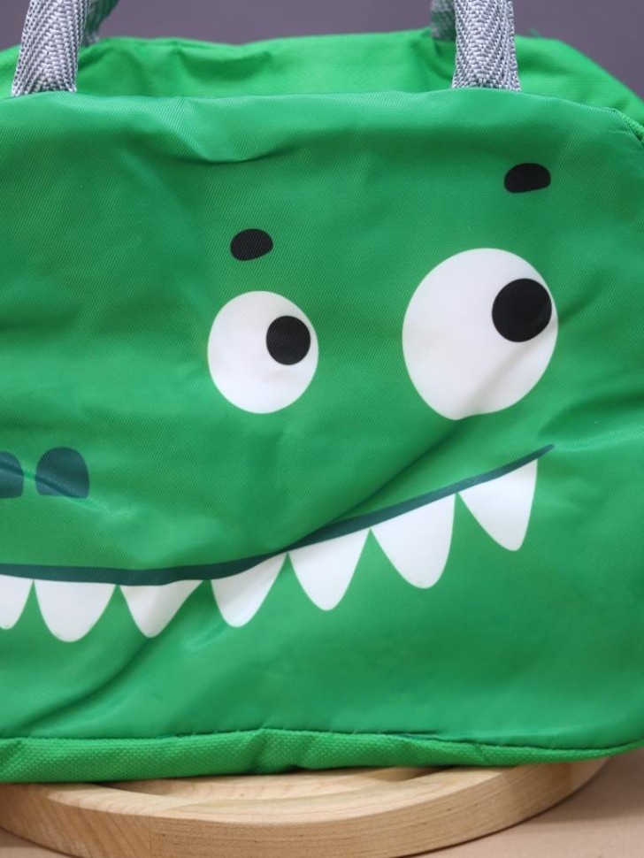 Термосумка "Cute animal", green (19*22*14 см)