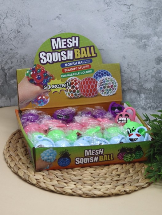 Мялка - антистресс «Emoticon», blue 