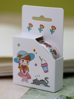 Декоративный скотч «Girlfriend», white