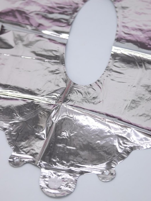 Шар фольгированный &quot;Milestone moments&quot; цифра 0, хром (40 см) 