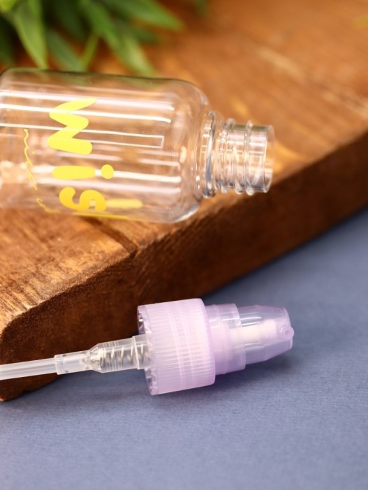 Дорожная бутылочка "Загадывай желание!", фиолетовая (50мл) 