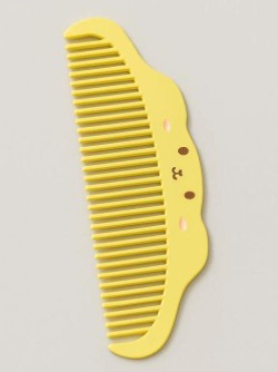 Расческа "Cute face", yellow