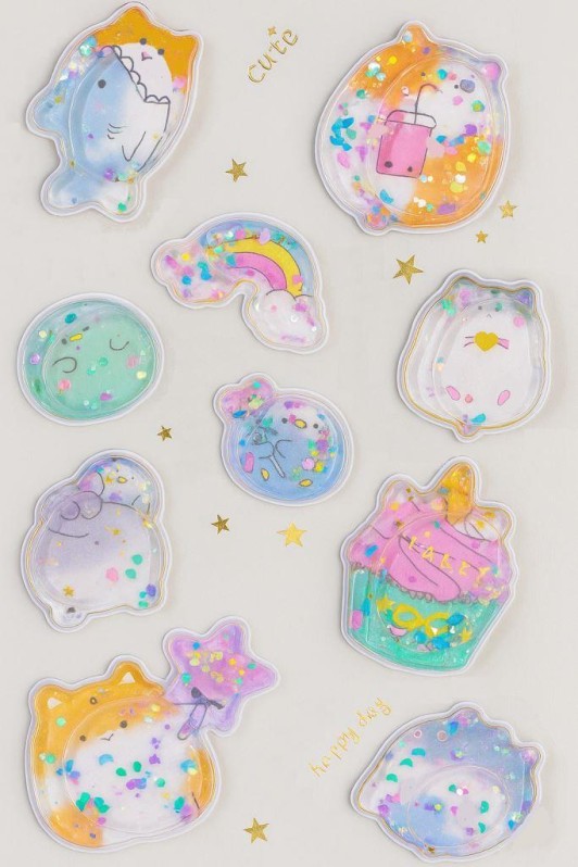 Наклейки "Jelly Kitty" 