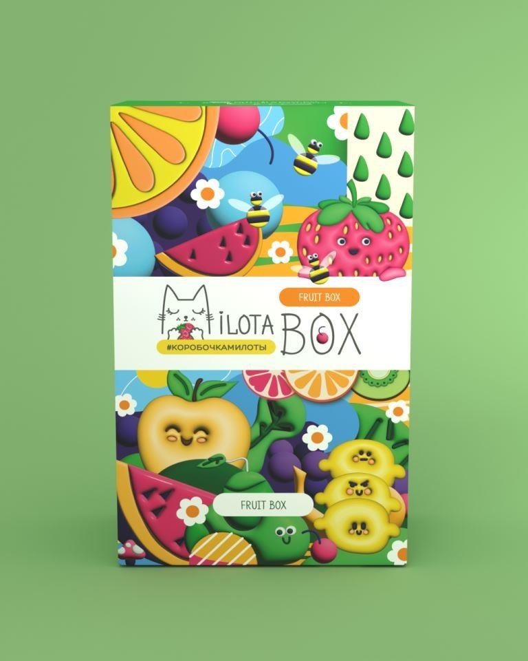 MilotaBox мини "Фрукты Бокс"