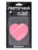 Силиконовая липучка для телефона iLikeGift розовое сердце  (7,2 х 6,8 см)