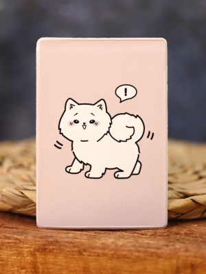 Держатель для карт Аниме «White cat» (6,5 х 9,5 см)