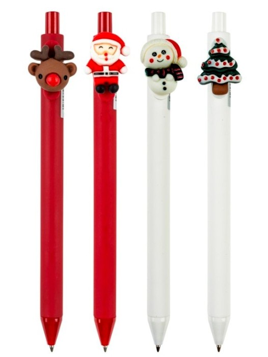 Ручка шариковая &quot;Новый год&quot;, синие чернила, 0.7мм, mix 