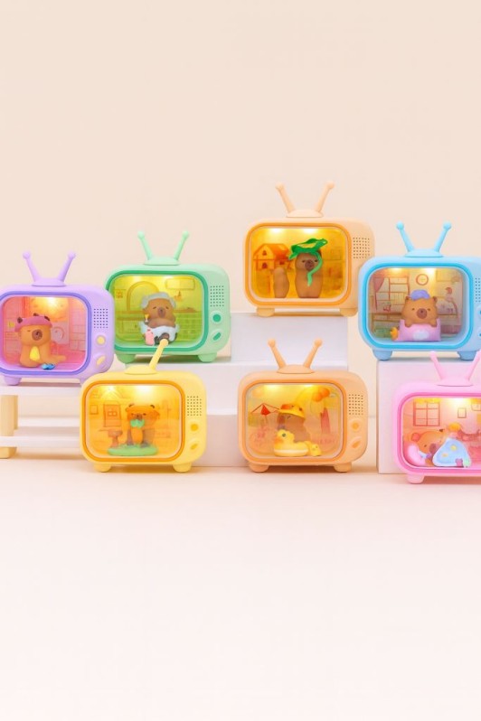 Ночник в сюрприз-упаковке «Everyday life of a little pig», mix (10.7*7.2*11.2 см) 