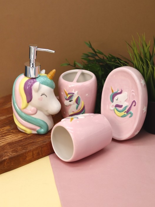 Набор для ванной комнаты «Unicorn» (набор 4 шт.) 