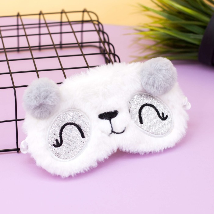 Маска для сна &quot;Silver panda&quot;, white 