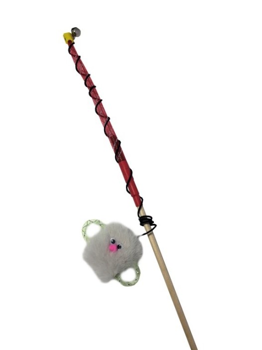 Махалка для кошек на пружине &quot;Норковый зверек-2&quot;, 50 см 
