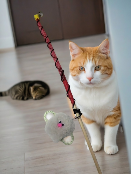 Махалка для кошек на пружине &quot;Норковый зверек-2&quot;, 50 см 